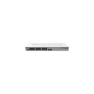 SWITCH MIKROTIK 24 PTOS POE BLANCO CRS326-24G-2S+RM