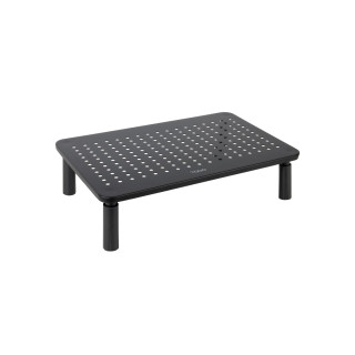 TooQ Soporte Elevador Multiusos para Monitor/Portátil, Negro