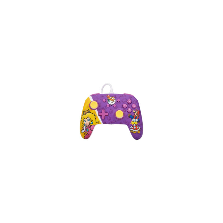PowerA NSGP0092-01 mando y volante Púrpura, Rojo, Amarillo USB Gamepad Nintendo Switch