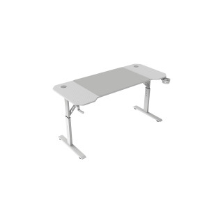 Mars Gaming MGD-ERGO140, Mesa Altura Ajustable 3 Posiciones, Superficie Ergonómica, Estructura Metálica, Alfombrilla...
