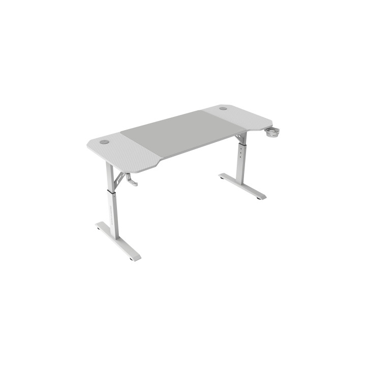 Mars Gaming MGD-ERGO140, Mesa Altura Ajustable 3 Posiciones, Superficie Ergonómica, Estructura Metálica, Alfombrilla...