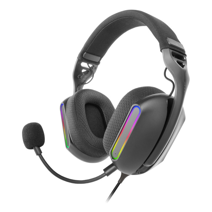 Mars Gaming MH-PRO Auriculares Alámbrico Diadema Juego USB tipo A Negro