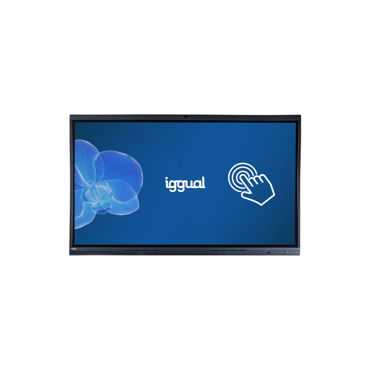 iggual ORCHID 75 Panel plano interactivo 190,5 cm (75") LED Wifi 400 cd / m² 4K Ultra HD Negro Pantalla táctil...