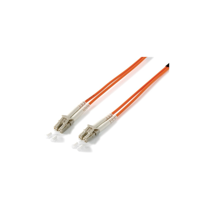 Equip LC/LС 62.5/125μm 2.0m Cable de fibra óptica e InfiniBand 2 m Naranja