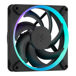 Fractal Design Momentum 12 RGB Carcasa del ordenador Ventilador 12 cm Negro 3 pieza(s)