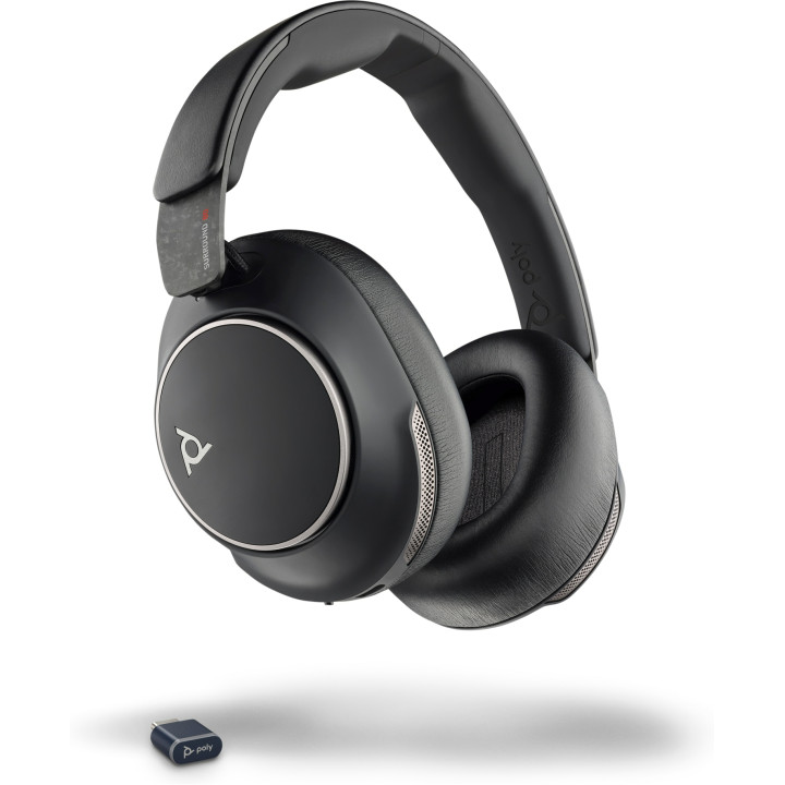 Poly Auriculares Voyager Surround 80 UC USB-C + Adaptador USB-C/A