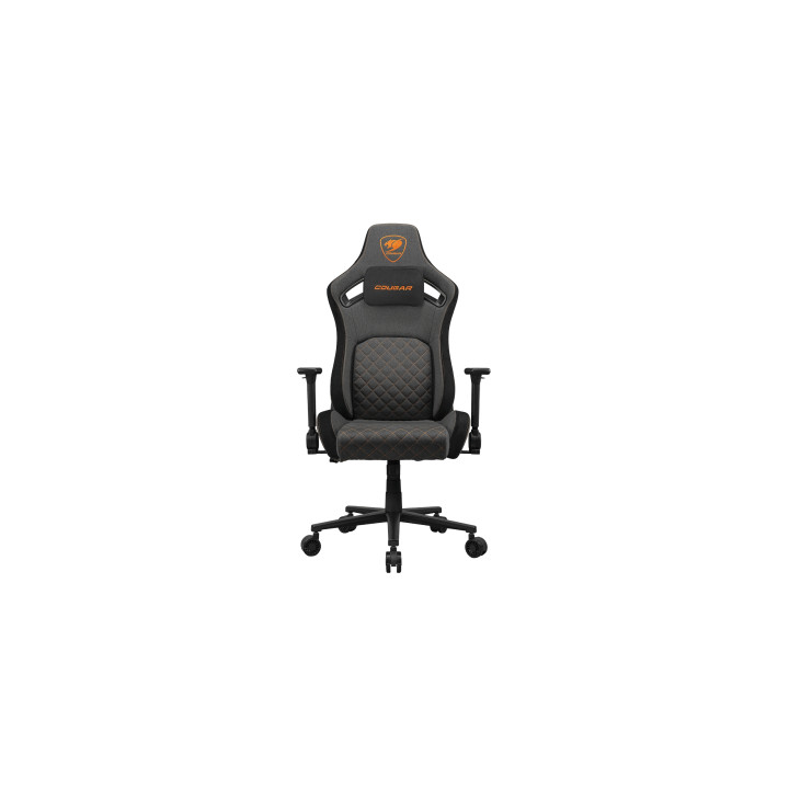 COUGAR Gaming CGR-DFF-GRB Silla para videojuegos de PC Asiento acolchado tapizado Negro, Oro