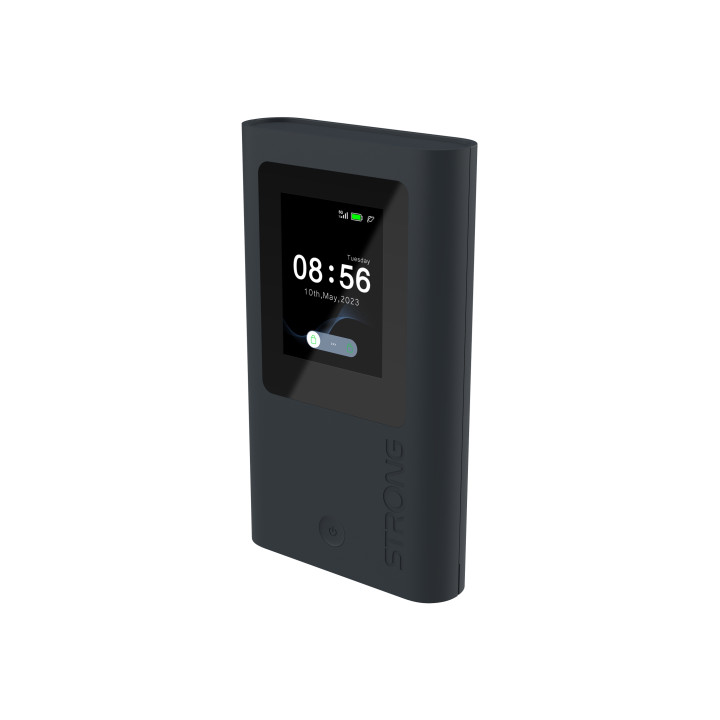 Strong 5GMIFIAX1800 router inalámbrico Doble banda (2,4 GHz / 5 GHz) 5G Negro