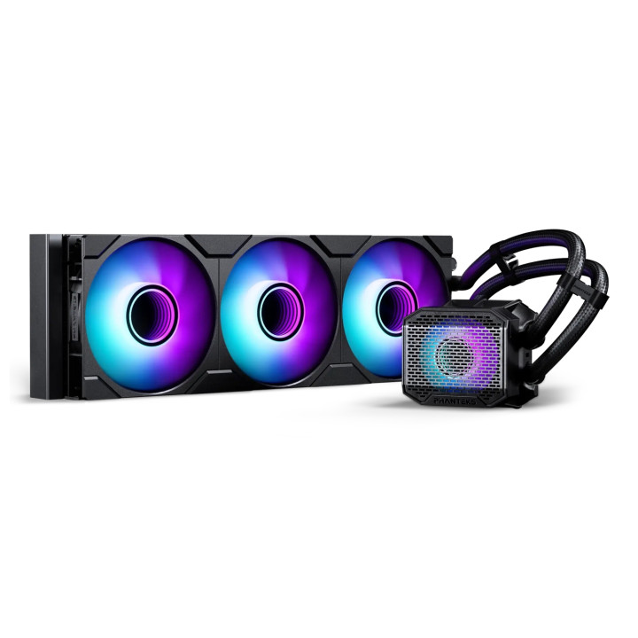 Phanteks Glacier One 360M25G2 Carcasa del ordenador Kit de refrigeración líquida 12 cm Negro 1 pieza(s)