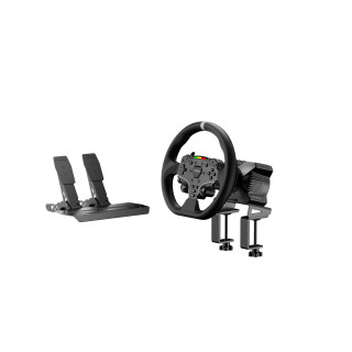 Moza Racing RS074 mando y volante Negro Bluetooth/USB Volante + Pedales Digital PC