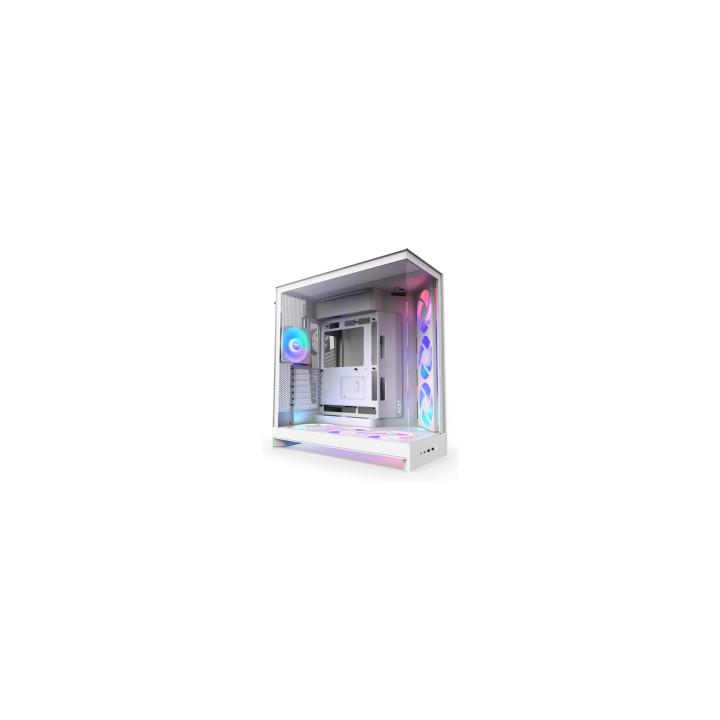NZXT H9 Flow RGB+ Midi Tower Blanco