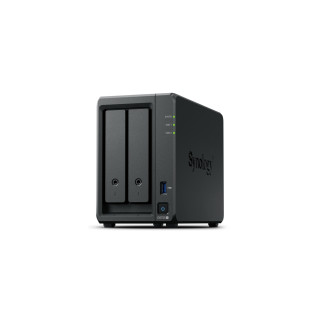 Synology DiskStation DS725+ servidor de almacenamiento NAS Ryzen Embedded R1600 4 GB DDR4 0 TB Negro