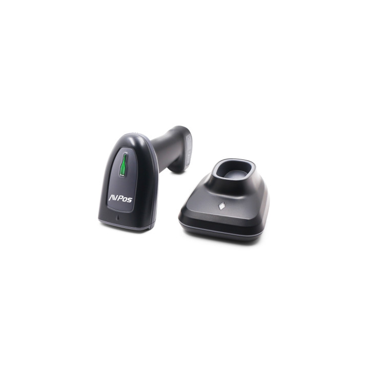 AVPos AVP-BT230-2D lector de código de barras Lector de códigos de barras portátil 1D/2D CMOS Negro