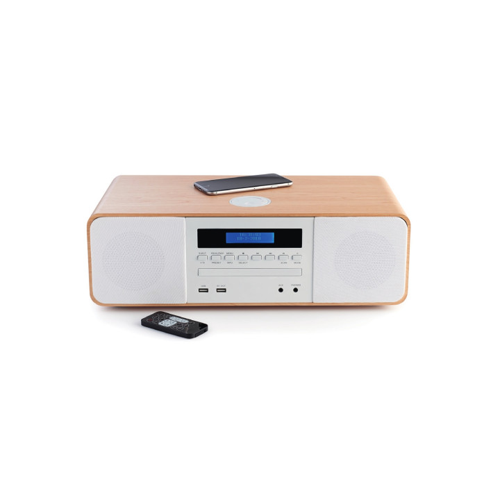 Thomson MIC201IBT sistema de audio para el hogar Microcadena de música para uso doméstico 50 W Blanco
