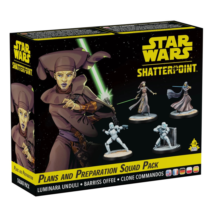 Atomic Mass Games Star Wars: Shatterpoint - Plans and Preparation Squad Pack Figura