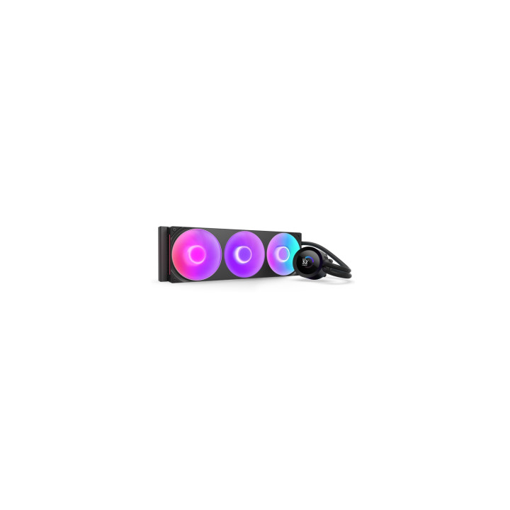 NZXT Kraken Plus 360 RGB Procesador Sistema de refrigeración líquida todo en uno Negro 1 pieza(s)