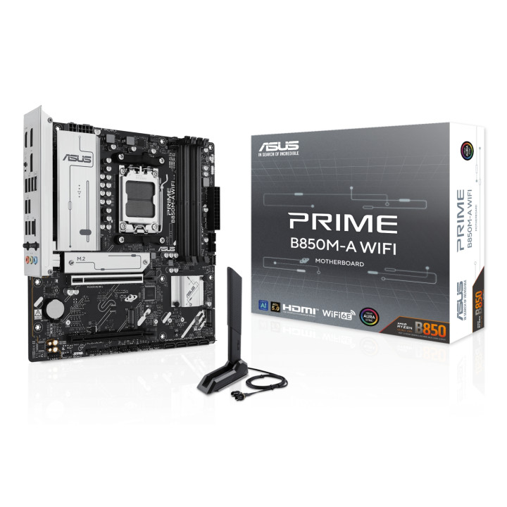 ASUS PRIME B850M-A WIFI AMD B850 Zócalo AM5 micro ATX Placa Base