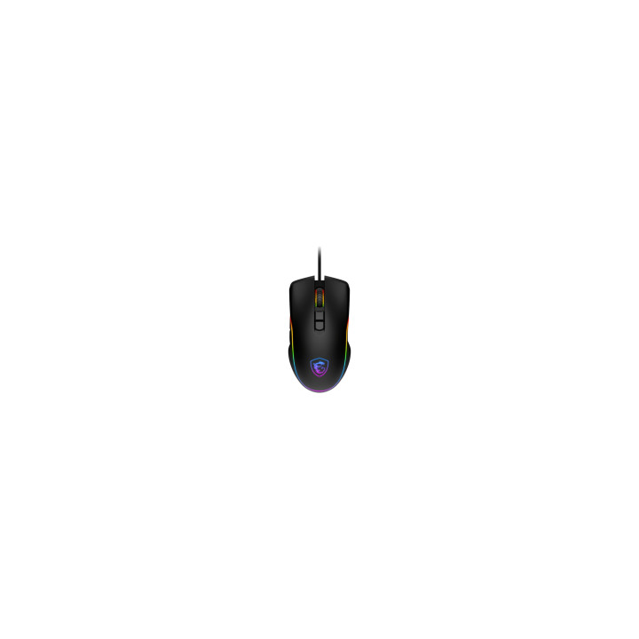 MSI FORGE GM300 ratón Juego Ambidextro USB tipo A Óptico 7200 DPI