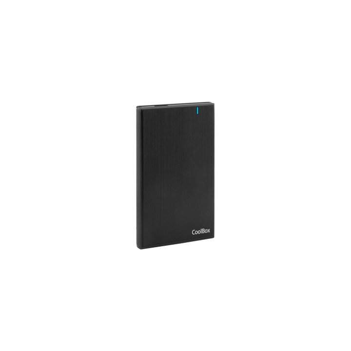 CoolBox CAJA/CARCASA HDD/SSD 2.5" SLIMCHASE A2540 USB3.2 GEN1 ALUMINIO NEGRO