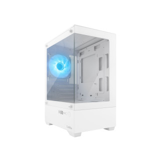 CoolBox GAMING CAJA MATX GM200 VISION LITE BLANCA USB-C 3.2 GEN1 SIN FTE + 1 VENT. ARGB