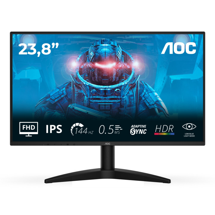 AOC 24B36X pantalla para PC 60,5 cm (23.8") 1920 x 1080 Pixeles Full HD LED Negro
