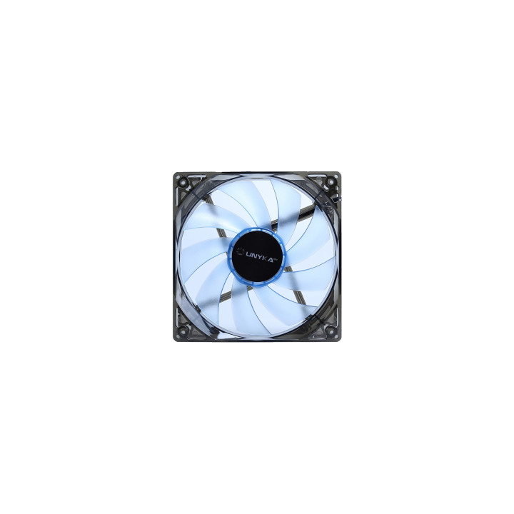 VENTILADOR CAJA UNYKA 12X12 LED AZUL GAMING 51791