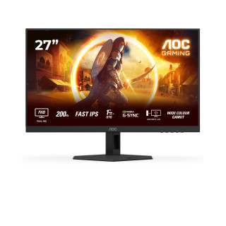 AOC G4 27G4HRE pantalla para PC 68,6 cm (27") 1920 x 1080 Pixeles Full HD LED Negro, Rojo