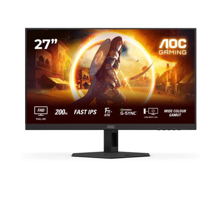AOC G4 27G4HRE pantalla para PC 68,6 cm (27") 1920 x 1080 Pixeles Full HD LED Negro, Rojo