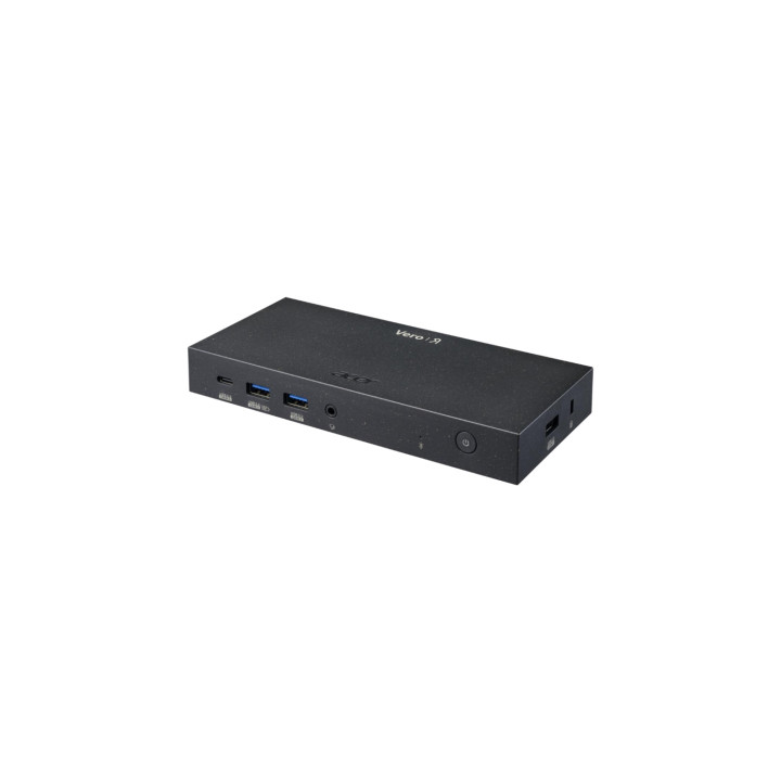 Acer Vero MST Dock M33 100W PD - Black EU (Retail pack) Alámbrico USB 3.2 Gen 2 (3.1 Gen 2) Type-C Negro