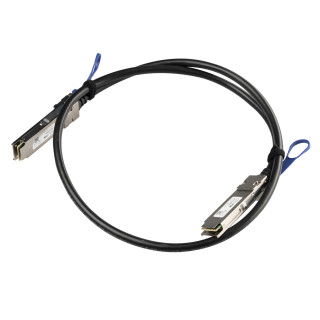 Mikrotik XQ+DA0001 Cable de fibra óptica e InfiniBand 1 m QSFP+ to QSFP+ / QSFP28 to QSFP28 Negro