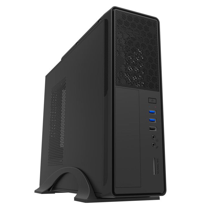 CAJA SLIM MICRO ATX UNYKA 2010 NEGRA 52085