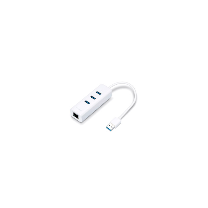 ADAPTADOR ETHERNET USB 3.0 TP-LINK UE330 DE USB3.0 A ETHERNET GIGABIT CON HUB 3P USB3.0
