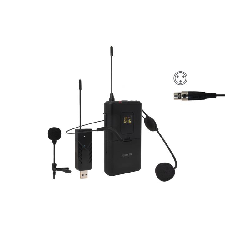 Fonestar WI-MIC amplificador de antena para micrófono inalámbrico
