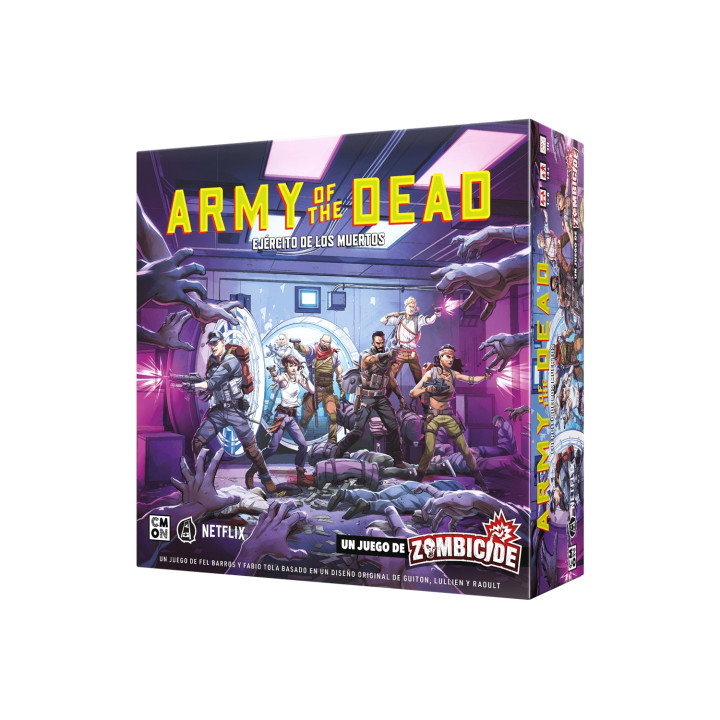 Asmodee CMATD001ES juego de tablero Army of the Dead: A Zombicide Game 90 min Juego De Cartas Interpretación de roles
