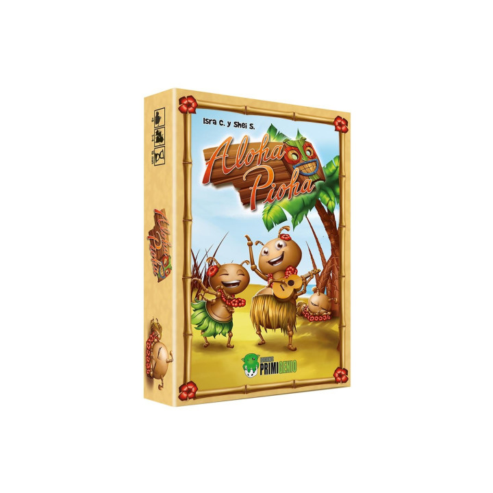 Asmodee EPAP0002 juego de tablero Aloha Pioha 15 min Juego De Cartas Partido