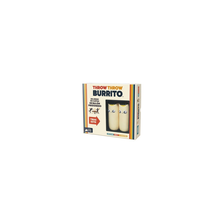 Asmodee EKITTB01ES juego de tablero Throw Throw Burrito 15 min Juego de mesa Coleccionable