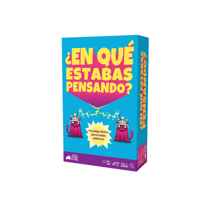 Asmodee Exploding Kittens EKILR01ES juego de tablero ¿En qué estabas pensando? 10 min Juego De Cartas Partido