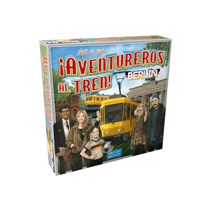 Asmodee DW720865 juego de tablero ¡Aventureros al Tren! Berlín Juego de mesa Estrategia