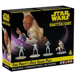 Asmodee Star Wars: Shatterpoint - This Party's Over: Mace Windu Squad Pack Figura