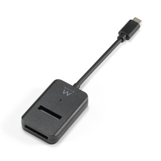 Ewent EW7066 base de conexión para disco duro USB 3.2 Gen 1 (3.1 Gen 1) Type-C Negro