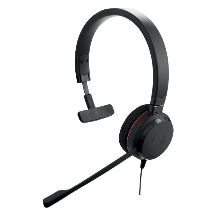 Jabra Evolve 20 Auriculares Alámbrico Diadema Oficina/Centro de llamadas USB Type-C / USB Type-A Negro