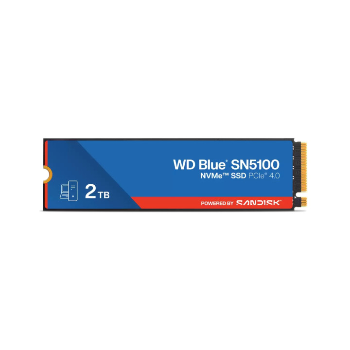Western Digital WD Blue SN5100 2 TB M.2 PCI Express 4.0 NVMe QLC 3D NAND