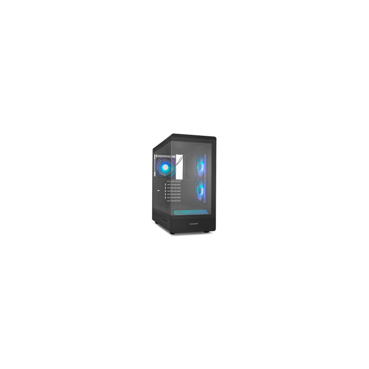 NOX Hummer NXHUMMERSIGNALBK carcasa de ordenador Midi Tower Negro