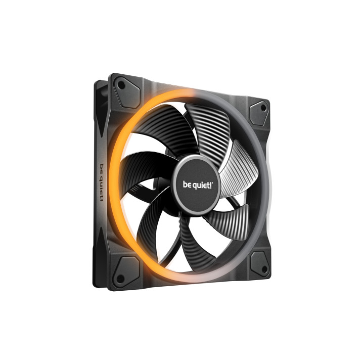 be quiet! Light Wings 140 mm PWM Reverse Black Carcasa del ordenador Ventilador 14 cm Negro 1 pieza(s)