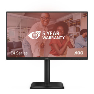 AOC 24E4U pantalla para PC 60,5 cm (23.8") 1920 x 1080 Pixeles Full HD LED Negro