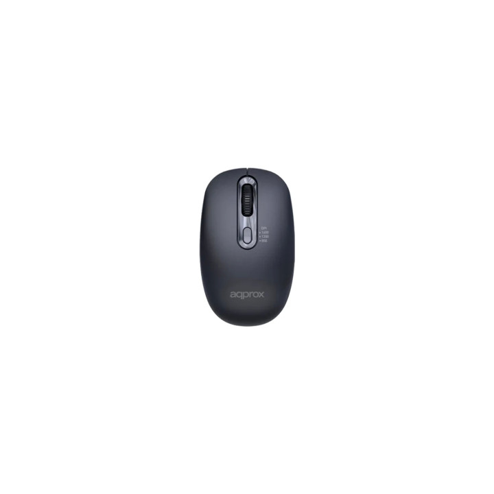 Approx APPXM200 Ratón Inalámbrico 2.4Ghz negro
