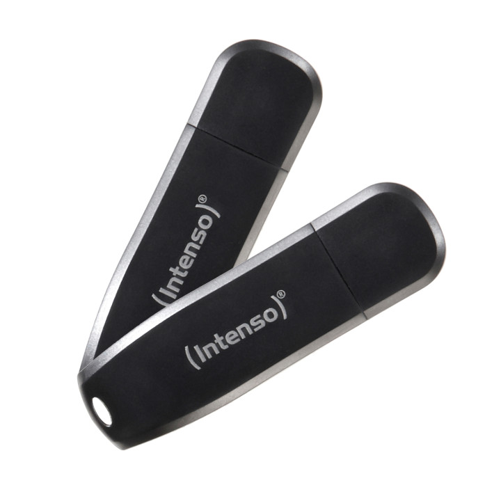 Intenso 3533494 unidad flash USB 64 GB USB tipo A 3.2 Gen 1 (3.1 Gen 1) Negro