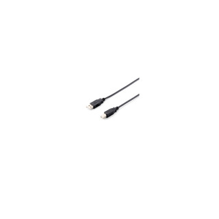 CABLE USB A M A USB B M 1.8MT EQUIP NEGRO 128860