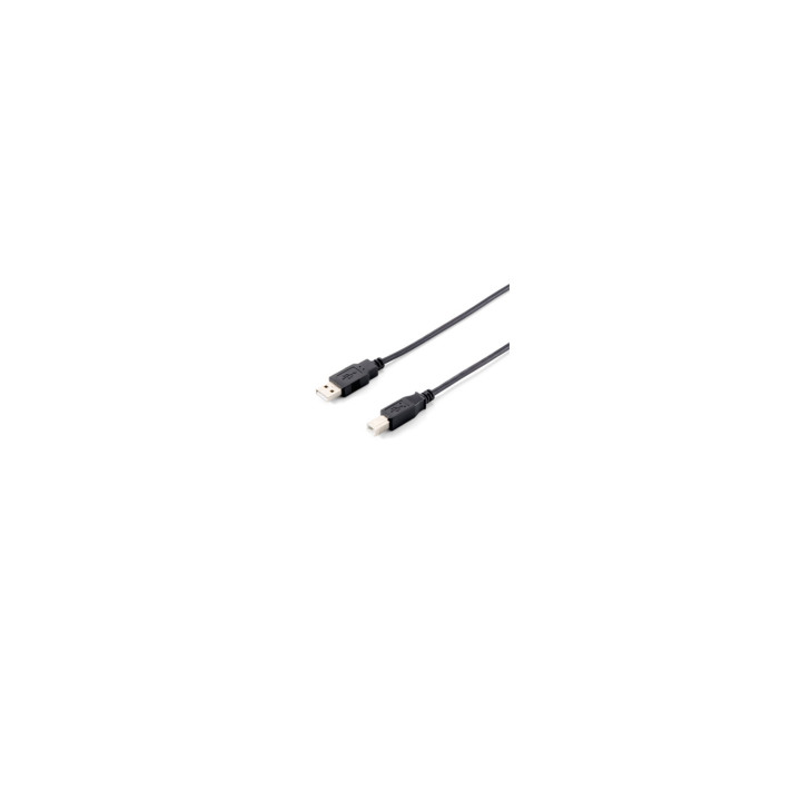 CABLE USB A M A USB B M 1.8MT EQUIP NEGRO 128860