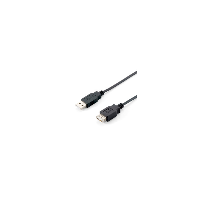 CABLE USB A M A USB A H 1.8MT EQUIP NEGRO 128850